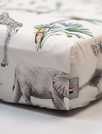Drap-housse em cetim de algodão | sevira kids
