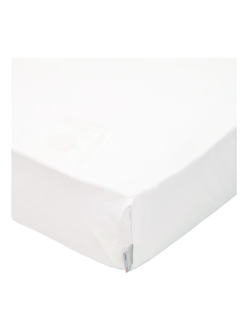 Drap-housse em jersey | sevira kids Branco - Kiabi