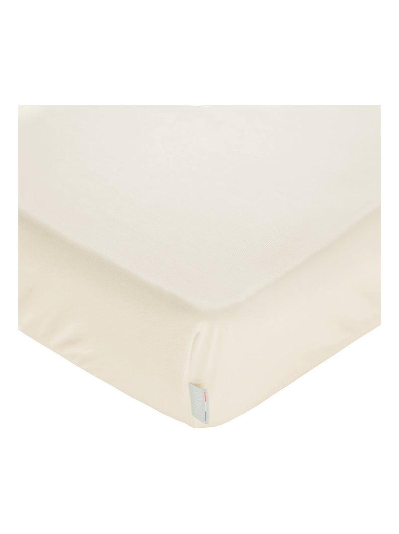 Drap-housse em jersey | sevira kids Ecru - Kiabi