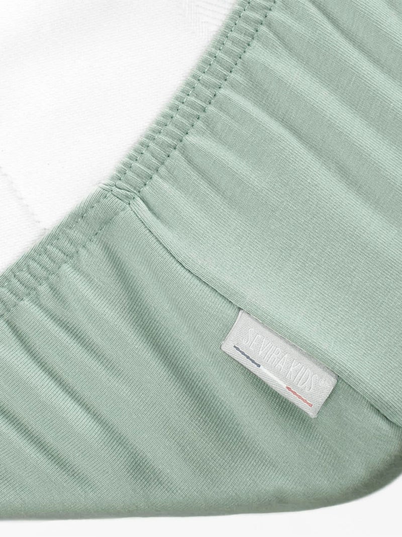 Drap-housse em jersey | sevira kids Verde-água - Kiabi
