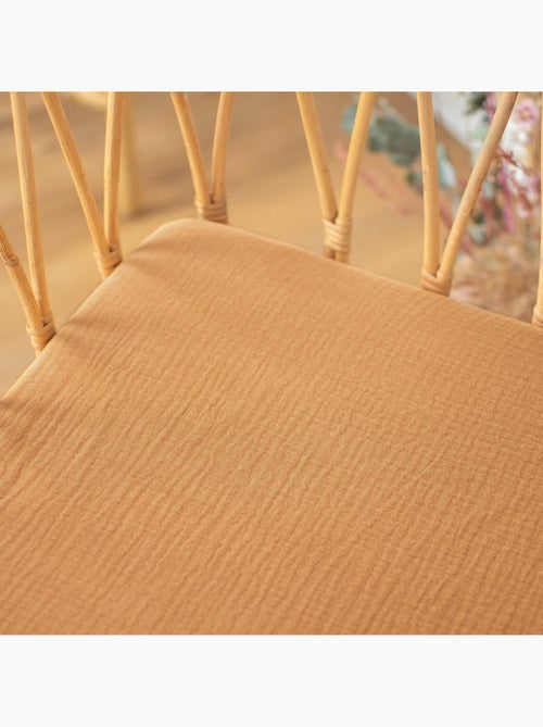 Drap-housse para berço em gaze de algodão | sevira kids - Kiabi