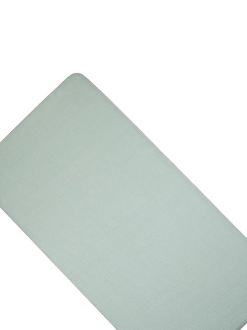 Drap-housse para berço em gaze de algodão | sevira kids - Kiabi Drap-housse para berço em gaze de algodão | sevira kids - Kiabi