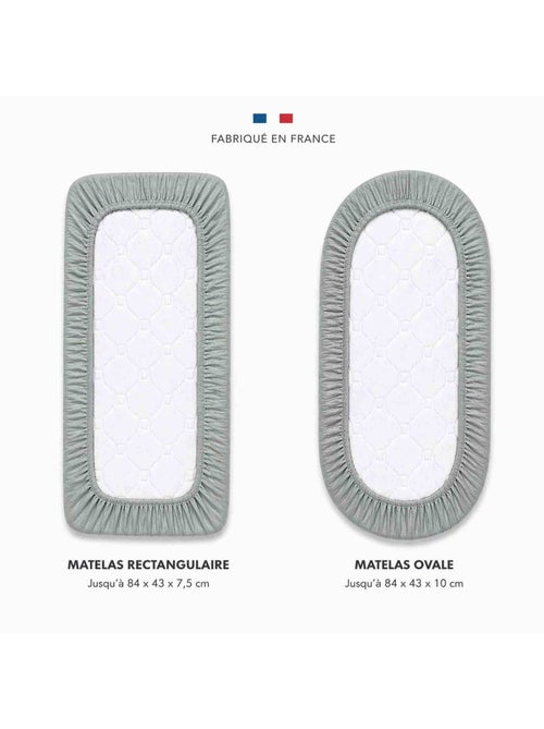 Drap-housse para berço em gaze de algodão | sevira kids - Kiabi Drap-housse para berço em gaze de algodão | sevira kids - Kiabi