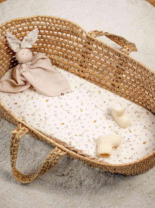 Drap-housse para ninho de bebê oval em algodão | sevira kids - Kiabi Drap-housse para ninho de bebê oval em algodão | sevira kids - Kiabi
