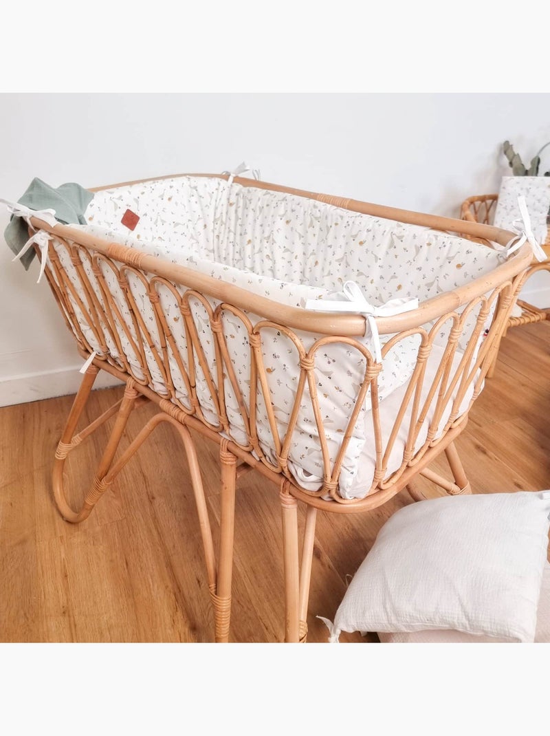 Draponete de berço para bebé em algodão | sevira kids Multicolorido - Kiabi