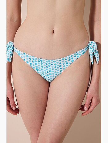 Drip cueca de biquíni brasileira texturada penti