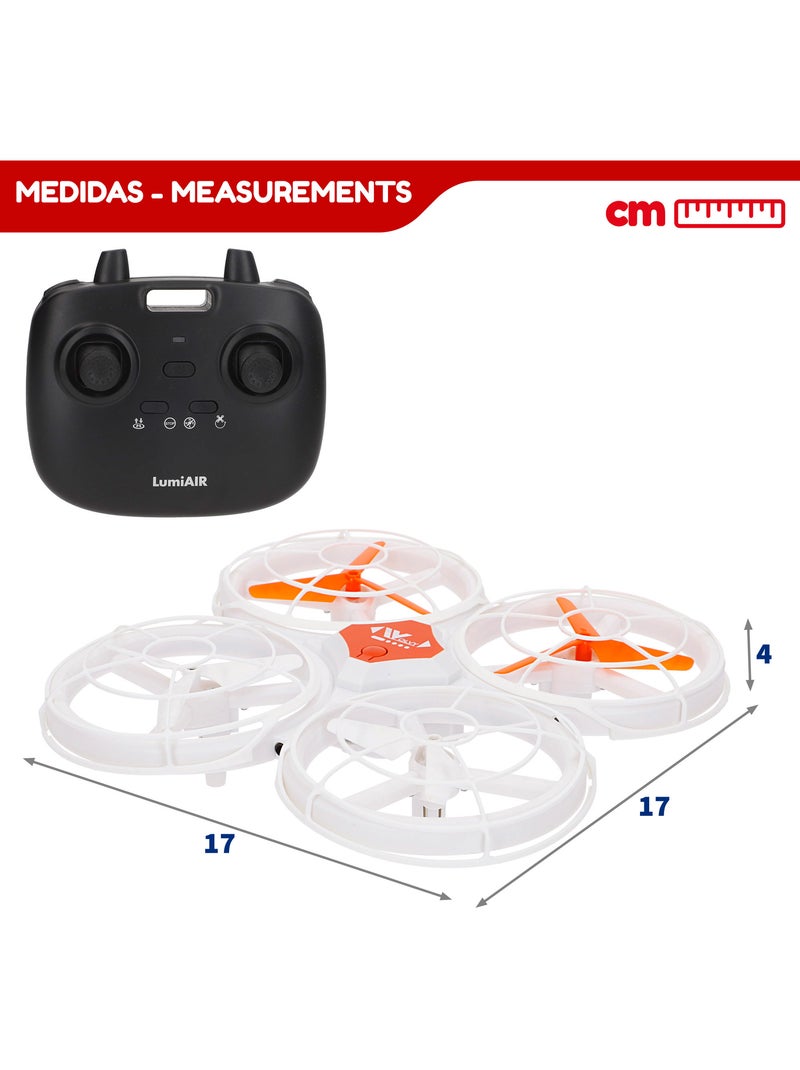 Drone 360º brinquedo de controlo remoto com luzes led 17x17 cm speed & go N/D - Kiabi