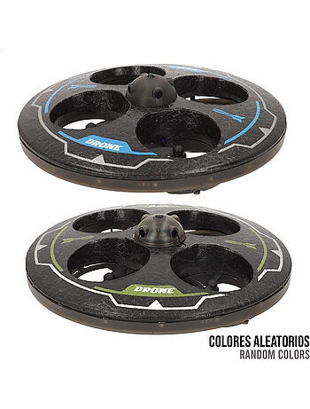 Drone de brinquedo circular controlado remotamente com rotação de 360° e giroscópio speed & go