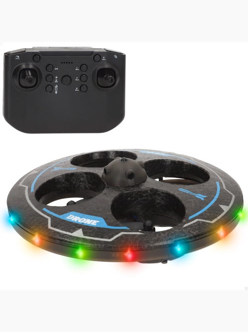 Drone de brinquedo circular controlado remotamente com rotação de 360° e giroscópio speed & go - Kiabi