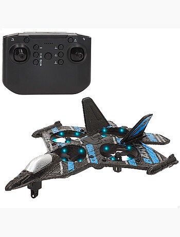 Drone de combate controlado remotamente de 25 cm com rotação de 360° e giroscópio speed & go