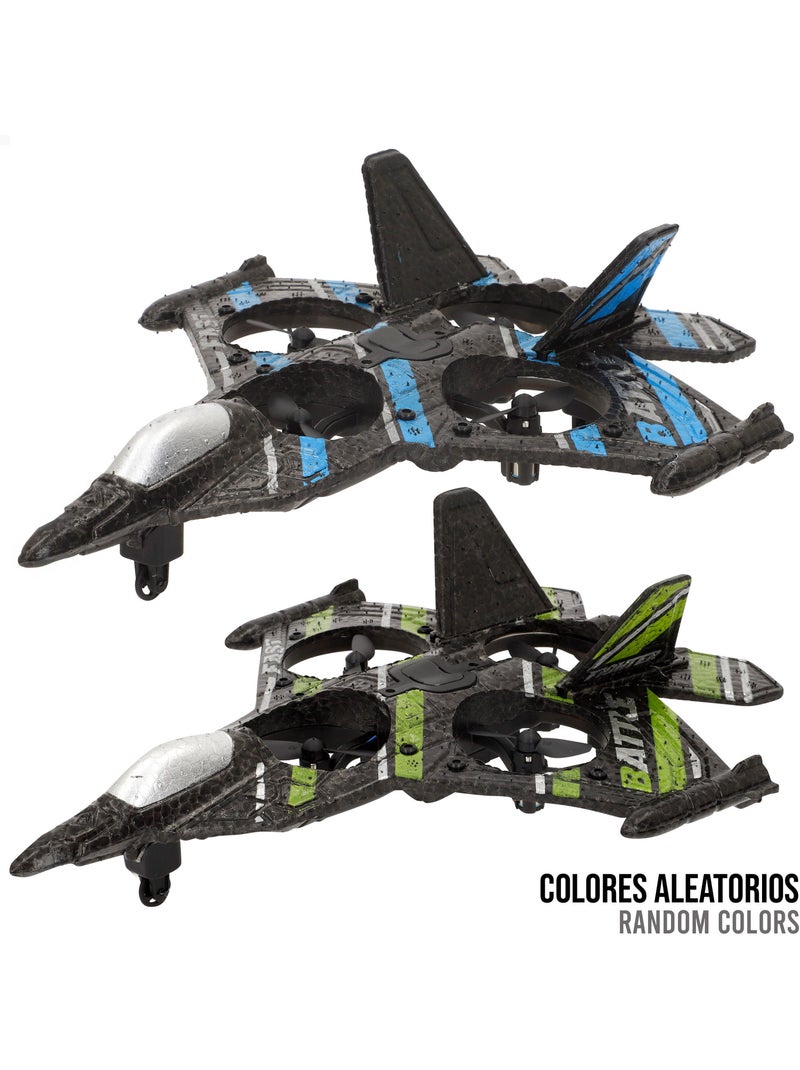 Drone de combate controlado remotamente de 25 cm com rotação de 360° e giroscópio speed & go N/D - Kiabi