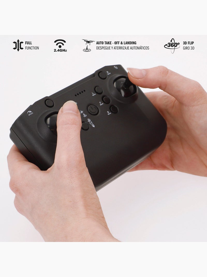 Drone de combate controlado remotamente de 25 cm com rotação de 360° e giroscópio speed & go N/D - Kiabi