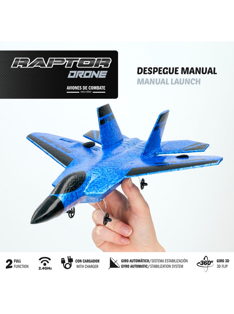 Drone de combate rotação 360º c/estabilizador 25 cm speed & go N/D - Kiabi
