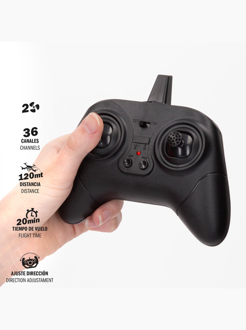 Drone de combate rotação 360º c/estabilizador 25 cm speed & go N/D - Kiabi