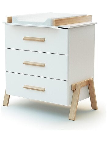 Duo cama de bebé e cómoda canaille