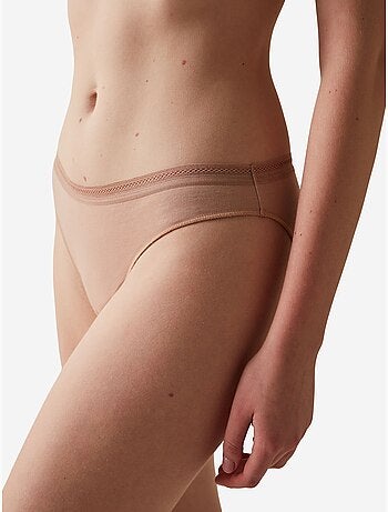 Easy algodão trim slip penti