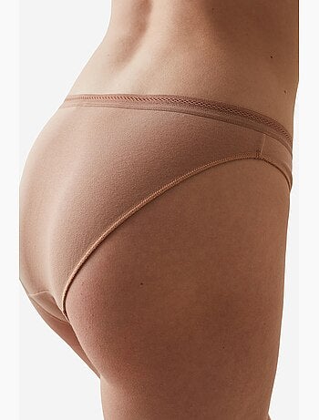 Easy algodão trim slip penti