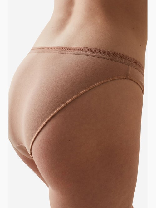 Easy algodão trim slip penti - Kiabi Easy algodão trim slip penti - Kiabi