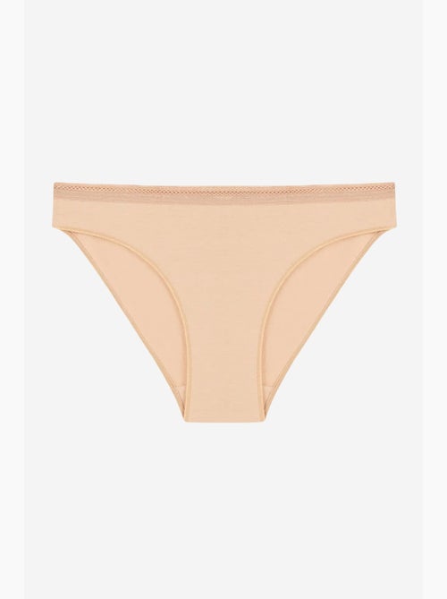 Easy algodão trim slip penti - Kiabi Easy algodão trim slip penti - Kiabi