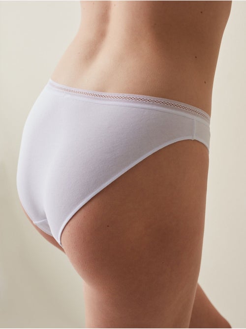 Easy algodão trim slip penti - Kiabi Easy algodão trim slip penti - Kiabi