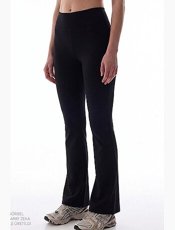 Easy feel leggings flare de cintura subida penti