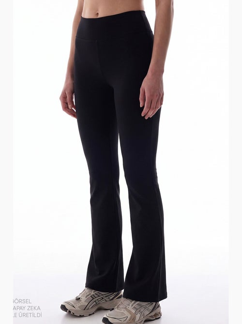Easy feel leggings flare de cintura subida penti - Kiabi