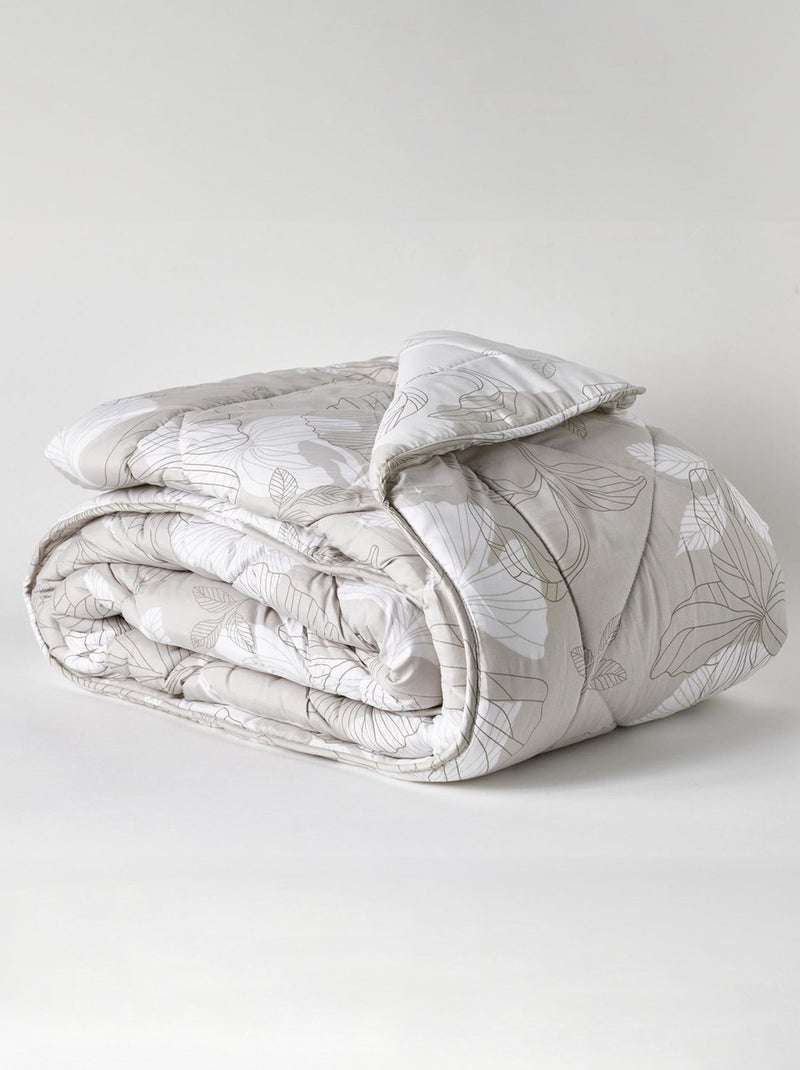 Edredão estampado BEGE - Kiabi
