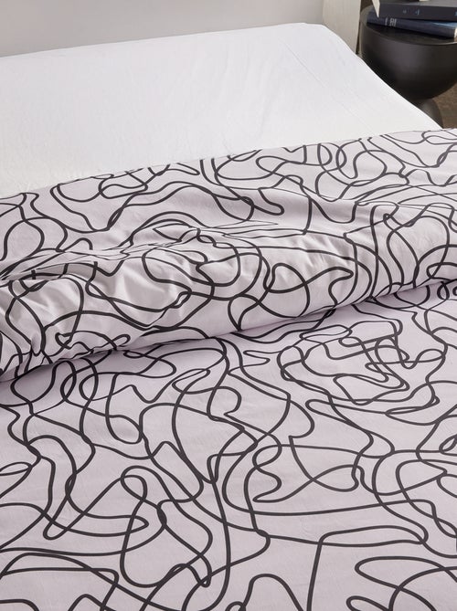 Edredão estampado - Kiabi