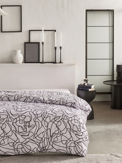 Edredão estampado - Kiabi