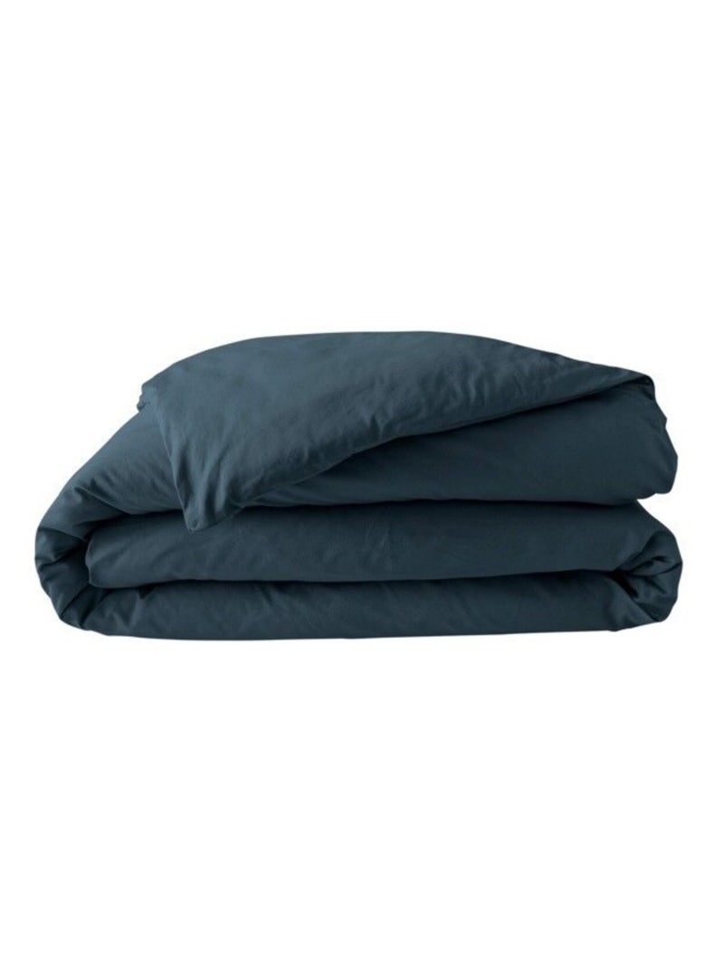 Edredão percal de algodão lia promo linge Azul - Kiabi