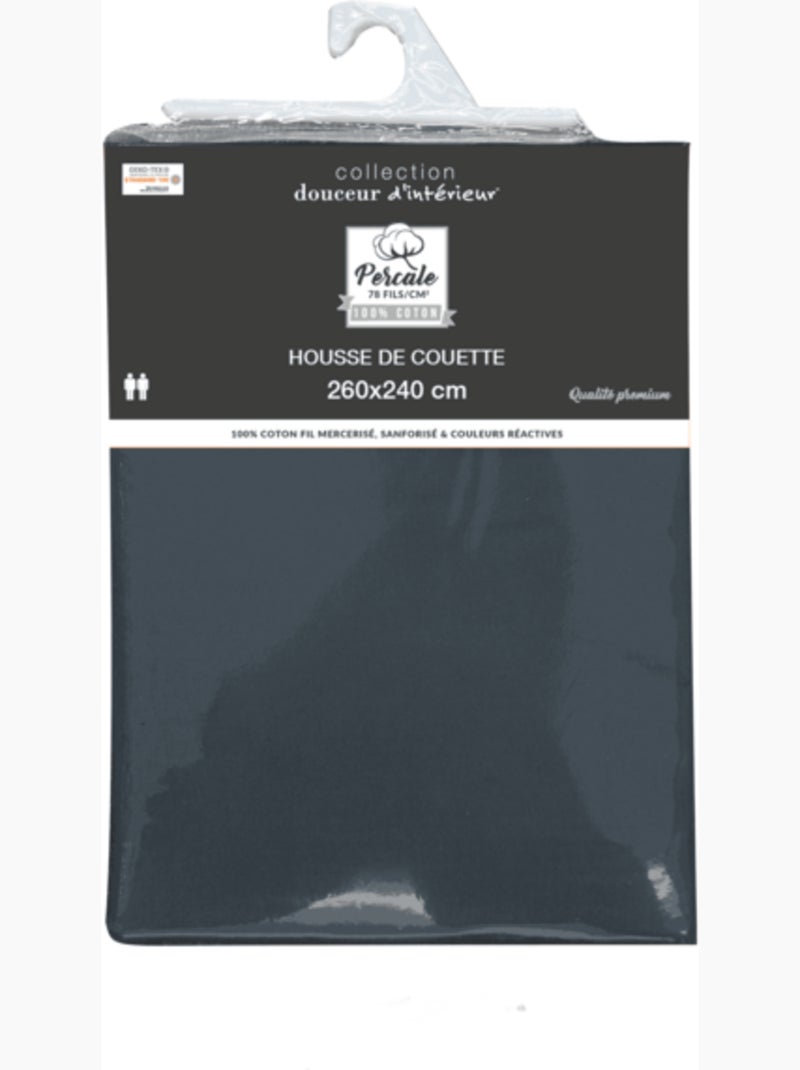 Edredão percal de algodão lia promo linge Azul - Kiabi