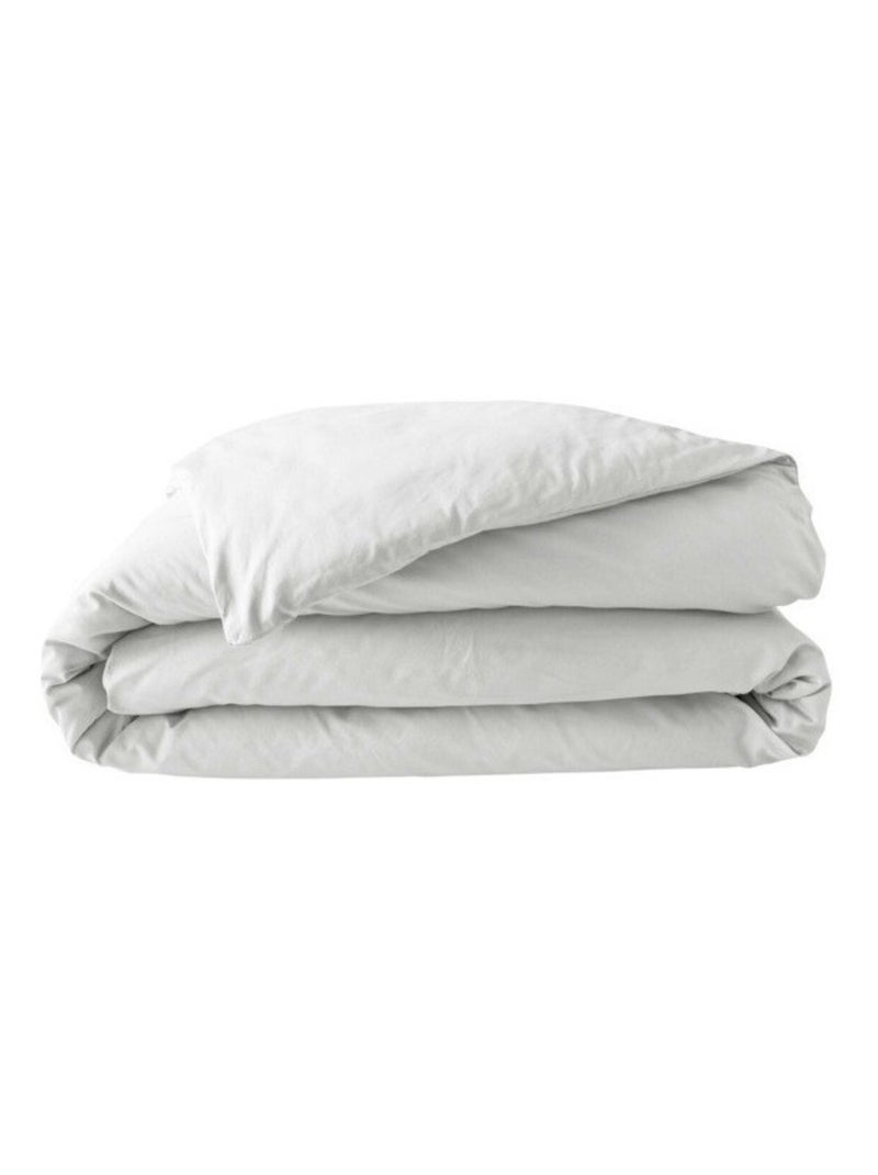 Edredão percal de algodão lia promo linge Branco - Kiabi