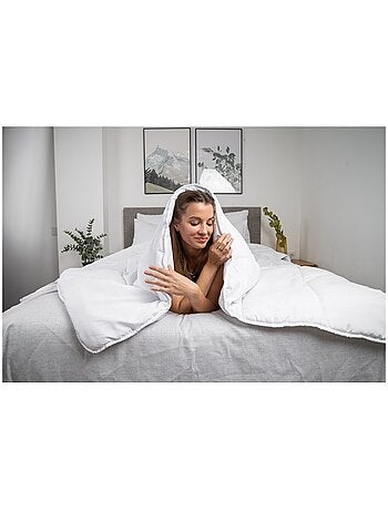 Edredão poliéster couette d’hiver promo linge