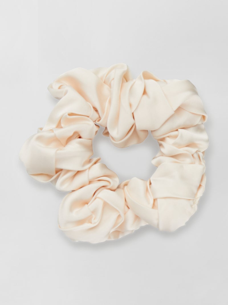 Elástico de cabelo acetinado BEGE - Kiabi