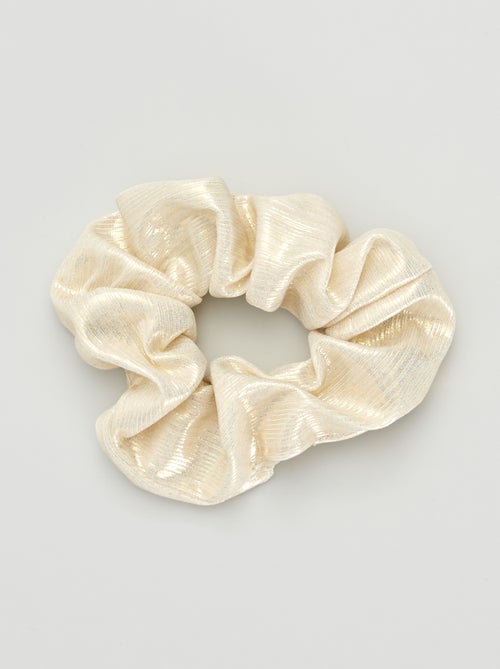 Elástico de cabelo dourado - Kiabi