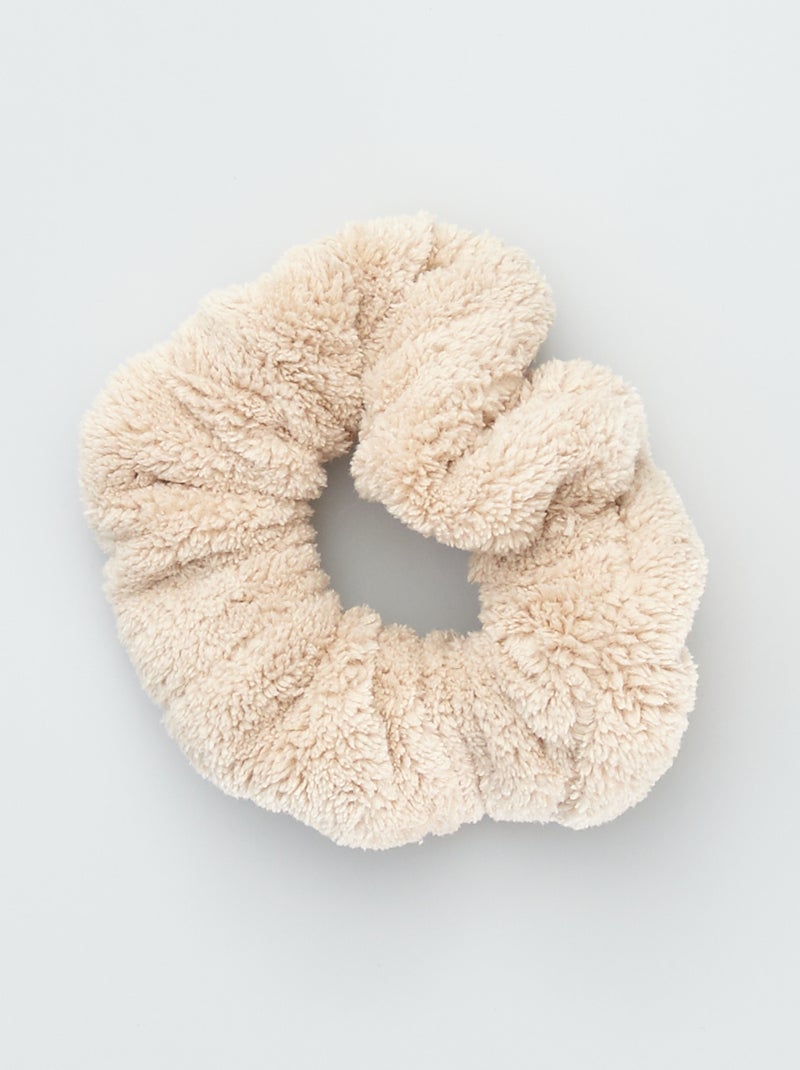 Elástico de cabelo em felpa BEGE - Kiabi