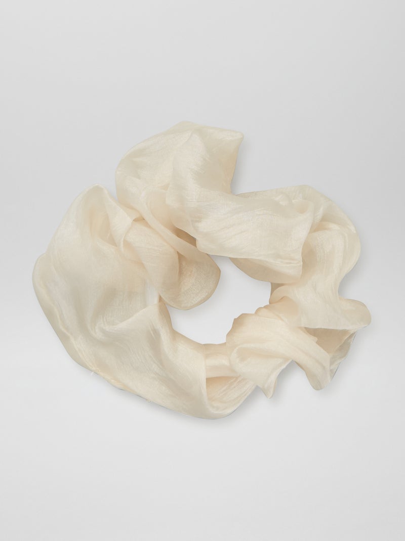 Elástico de cabelo em tule BRANCO - Kiabi