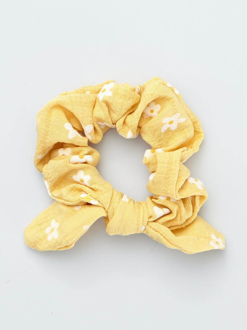 Elástico de cabelo 'margarida' AMARELO - Kiabi