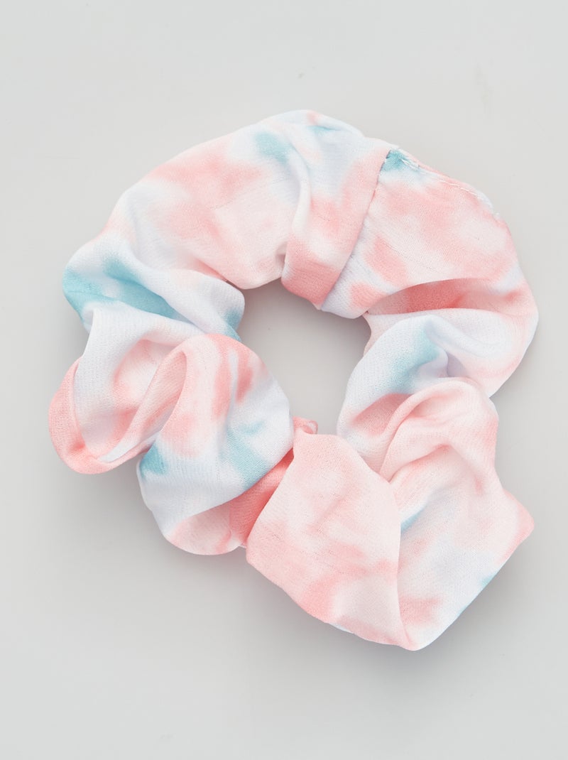Elástico em tecido Tie and Dye Multicor - Kiabi