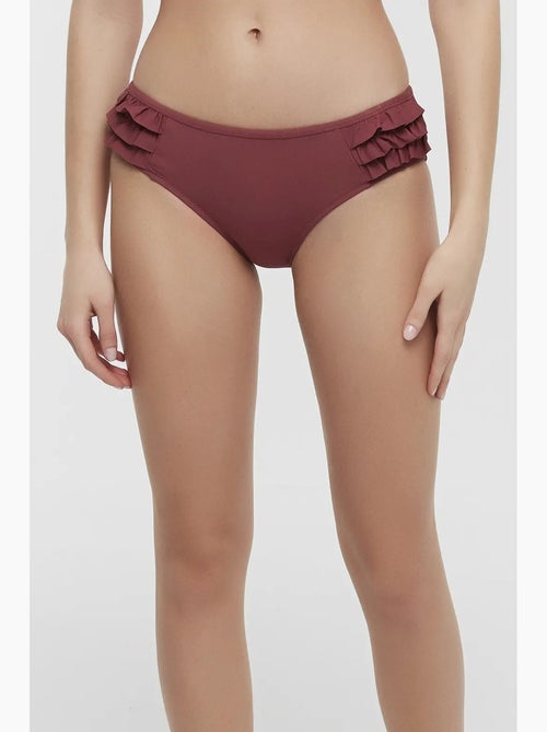 Eleni frill parte de baixo de biquíni hipster penti - Kiabi Eleni frill parte de baixo de biquíni hipster penti - Kiabi