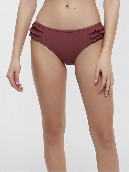 Eleni frill parte de baixo de biquíni hipster penti - Kiabi Eleni frill parte de baixo de biquíni hipster penti - Kiabi