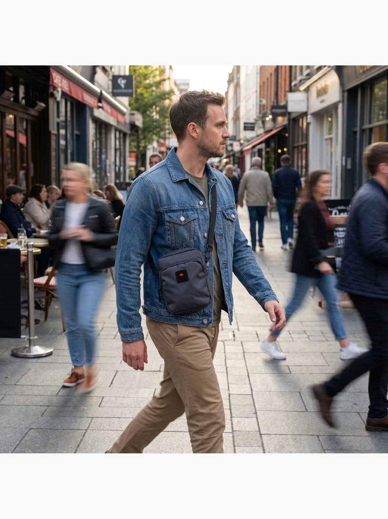 Ellesse - Bolsa tiracolo  homem Cinza antracite - Kiabi