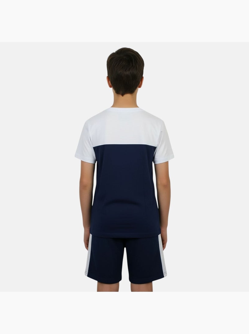 Ellesse - camiseta de manga curta e shorts para meninos Azul-marinho - Kiabi