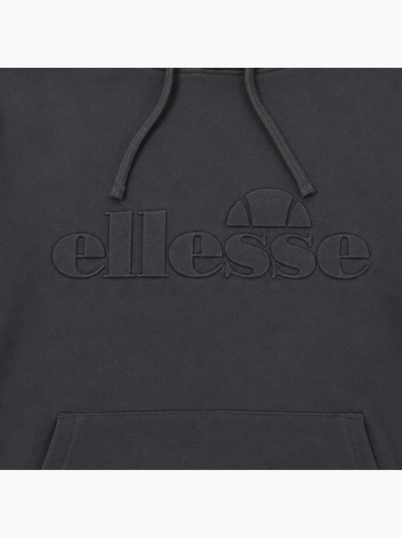 Ellesse - camisola com capuz estampada, com cordão e bolso canguru Cinza antracite - Kiabi