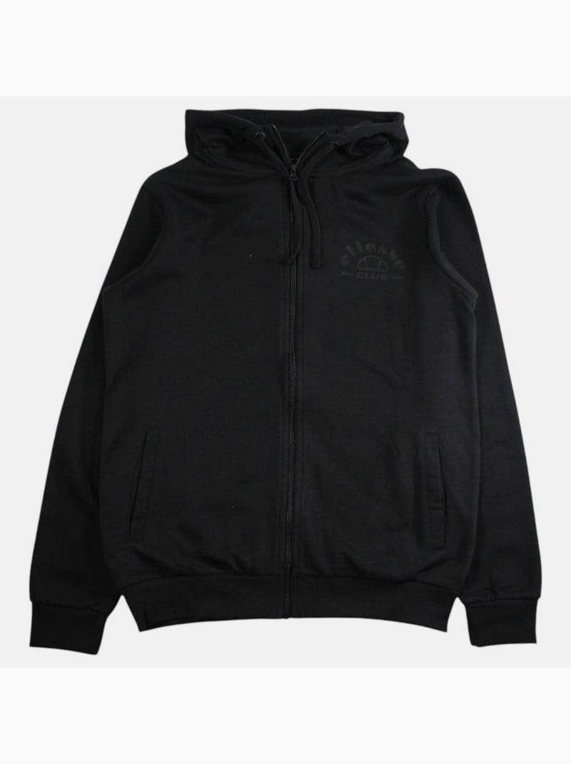 Ellesse - Casaco com capuz homem estampado Preto - Kiabi
