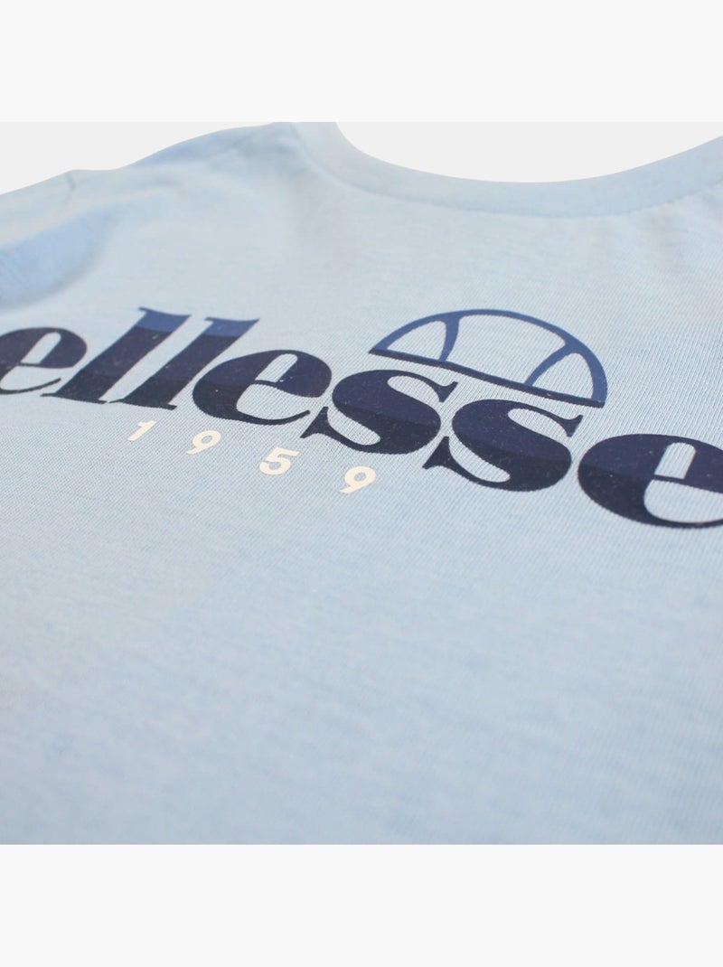 Ellesse - Conjunto 3 peças t-shirt calção e meias criança estampado Azul - Kiabi