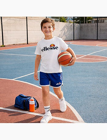 Ellesse - Conjunto 3 peças t-shirt calção e meias criança estampado