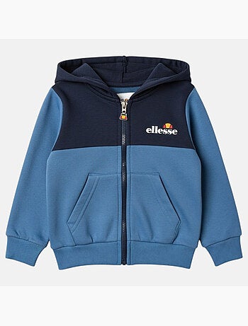 Ellesse - Conjunto 3 peças t-shirt, casaco com capuz e calças de jogging menino estampado