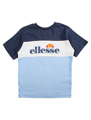 Ellesse - Conjunto 3 peças t-shirt manga curta, calção e saco estampado