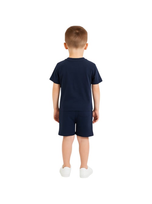 Ellesse - Conjunto 3 peças t-shirt manga curta, calção e saco estampado - Kiabi Ellesse - Conjunto 3 peças t-shirt manga curta, calção e saco estampado - Kiabi